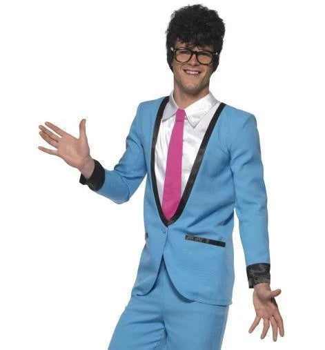 Men's 50s 1950s Teddy Boy Suit Buddy Fancy Dress Costume by Smiffys - Large