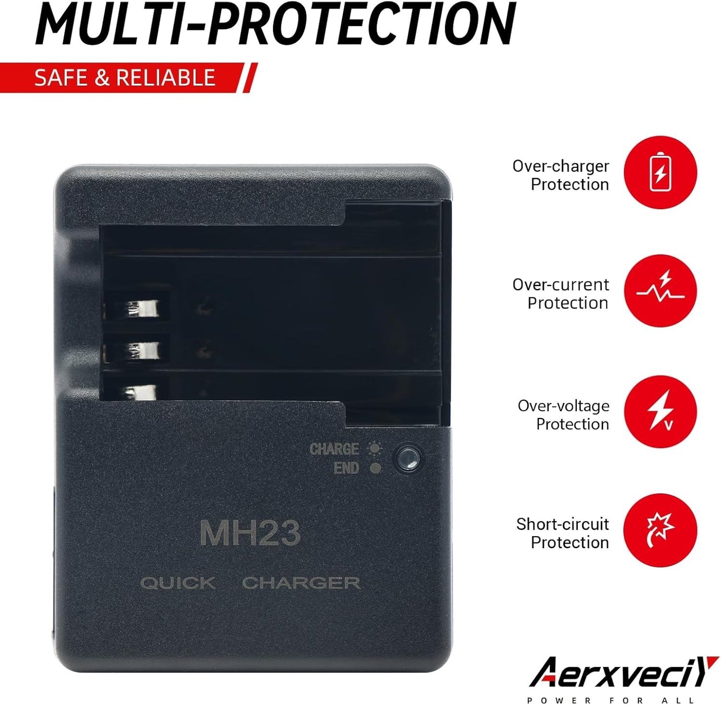 For Nikon MH-23 Charger For EN-EL9 EN-EL9A D5000 D3000  Battery Charger