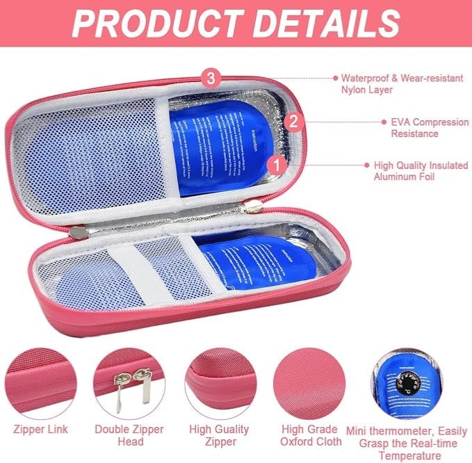Diabetic Insulin Storage Cooler Bag Portable Pen Case Thermal Pouch For Travel