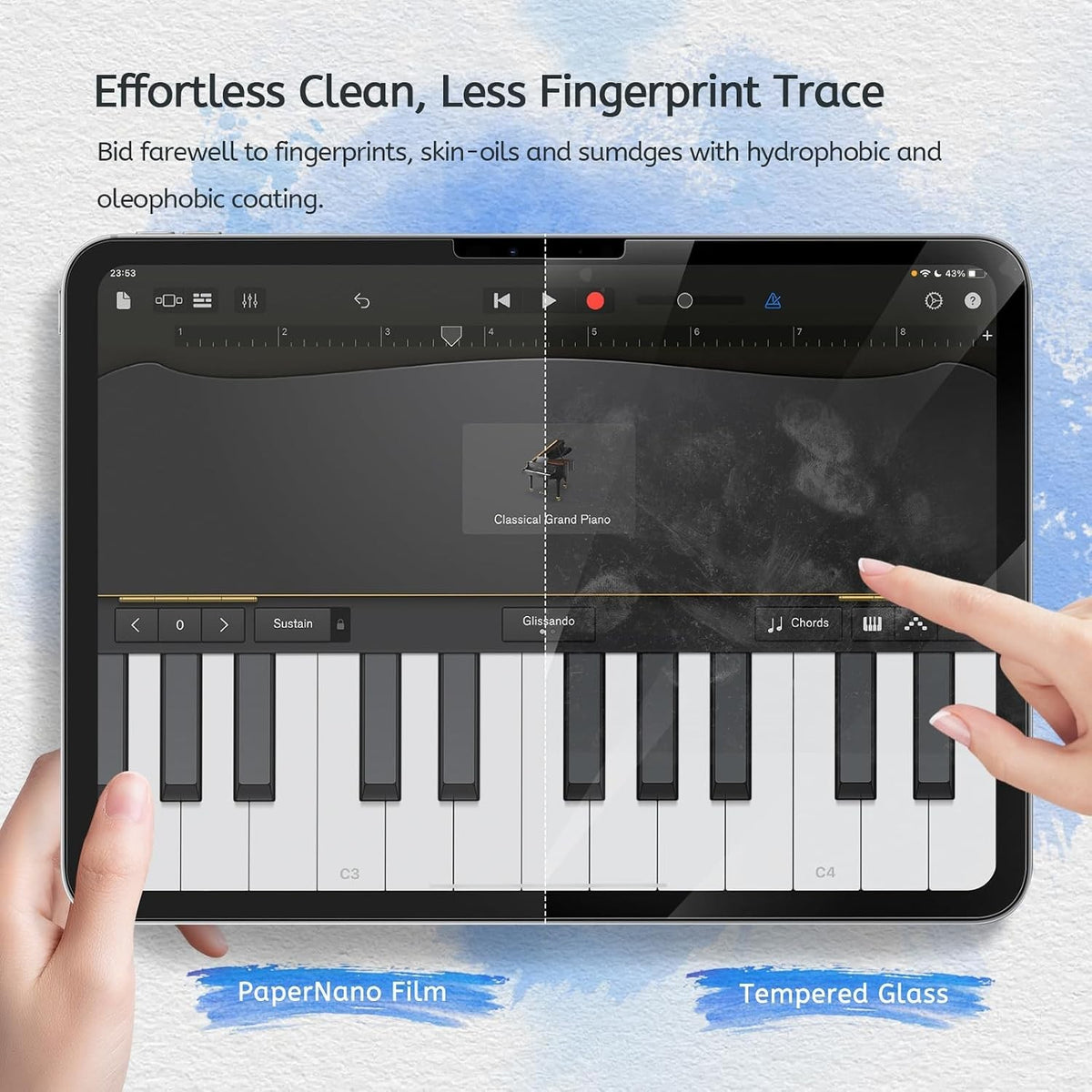 Magnetic Like Paper Matte Screen Protector Film For iPad Air 13 & iPad Pro 13