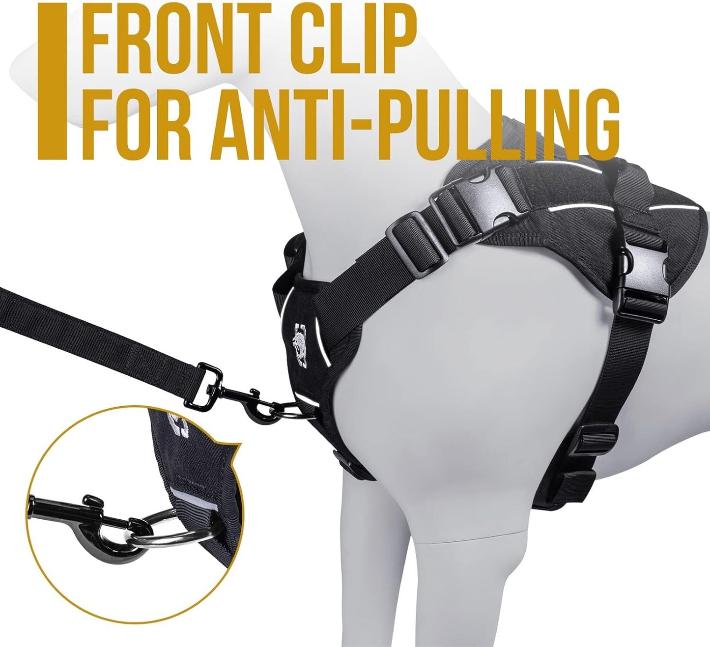 OneTigris Dog Harness No-Pull Nighttime Walk  - Small - RRP £29.99