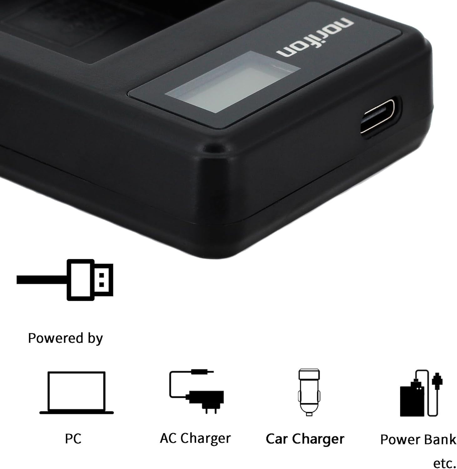 EN-EL3 EL3e USB Charger for Nikon D50 D70 D70s D80 D90 D100 D200 D300 D300s D700