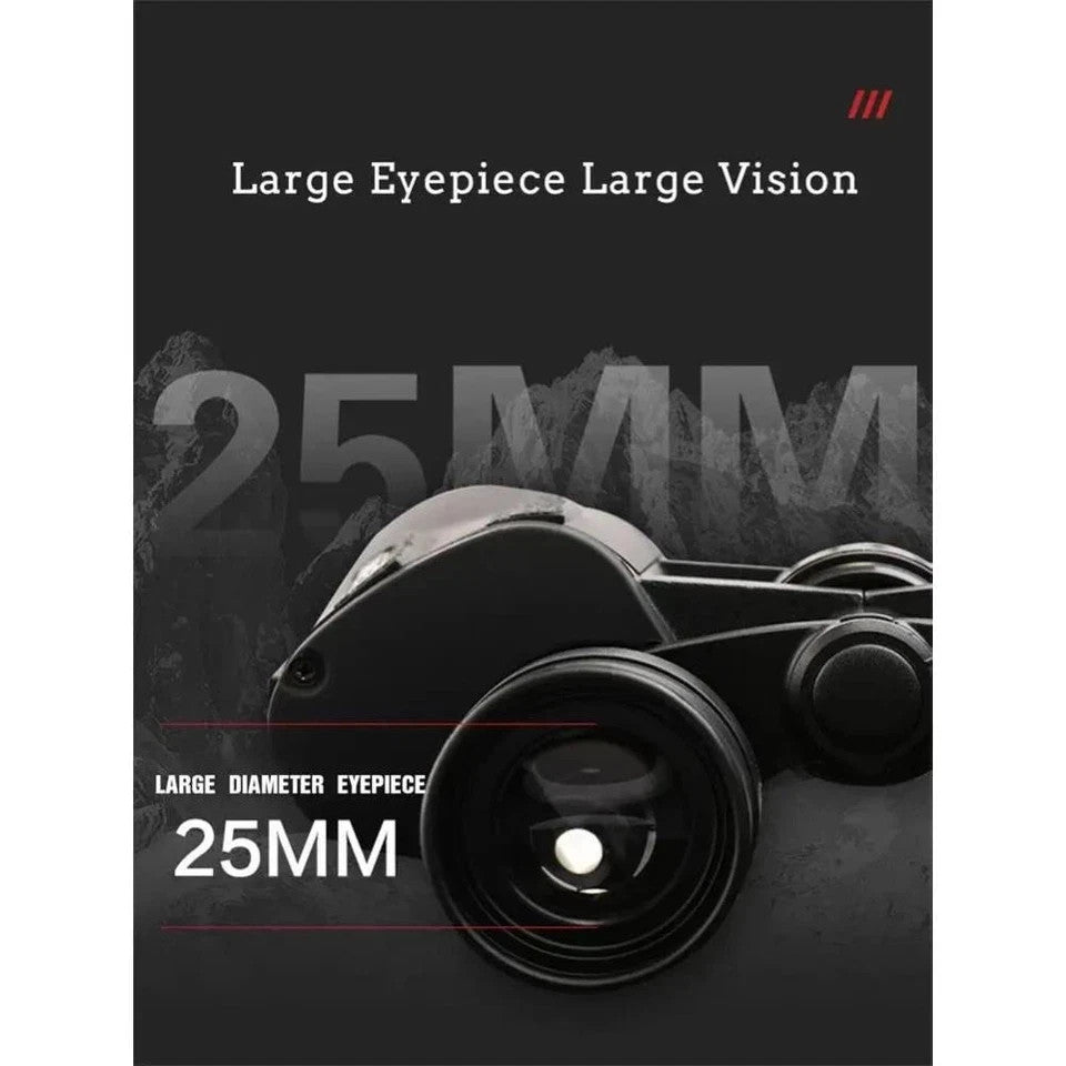 50000M German Military 20X50 Zoom HD BAK4-Prism Powerful Binoculars Long Range