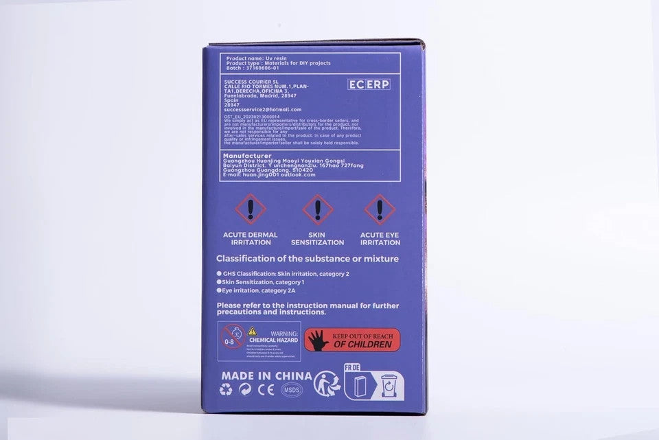 VIDA ROSA UV Resin 1Kg Fastest Curing, No Yellowing Superb Transparency, Ultravi