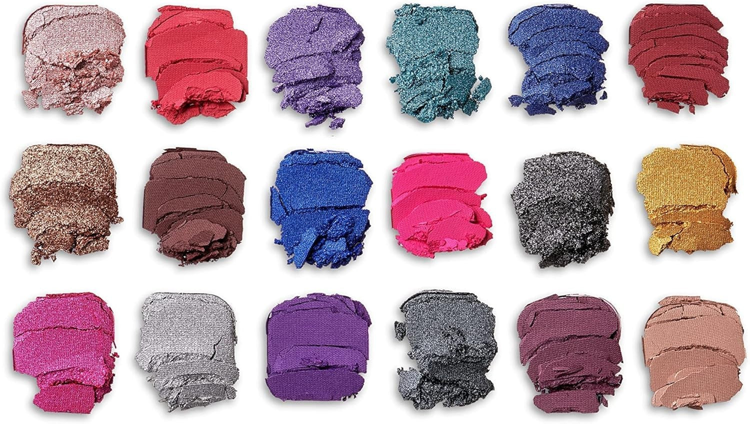 REVOLUTION FOREVER FLAWLESS 18 SHADES EYESHADOW PALETTE - CONSTELLATION