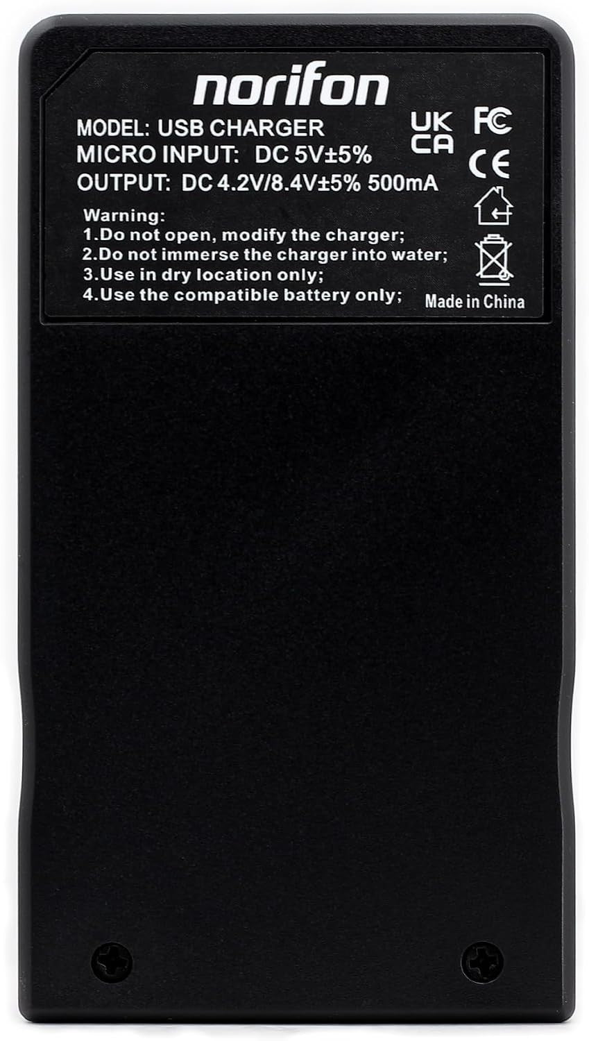 Norifon NP-FZ100 LCD USB Charger for Sony A7 III, A7R III, A9