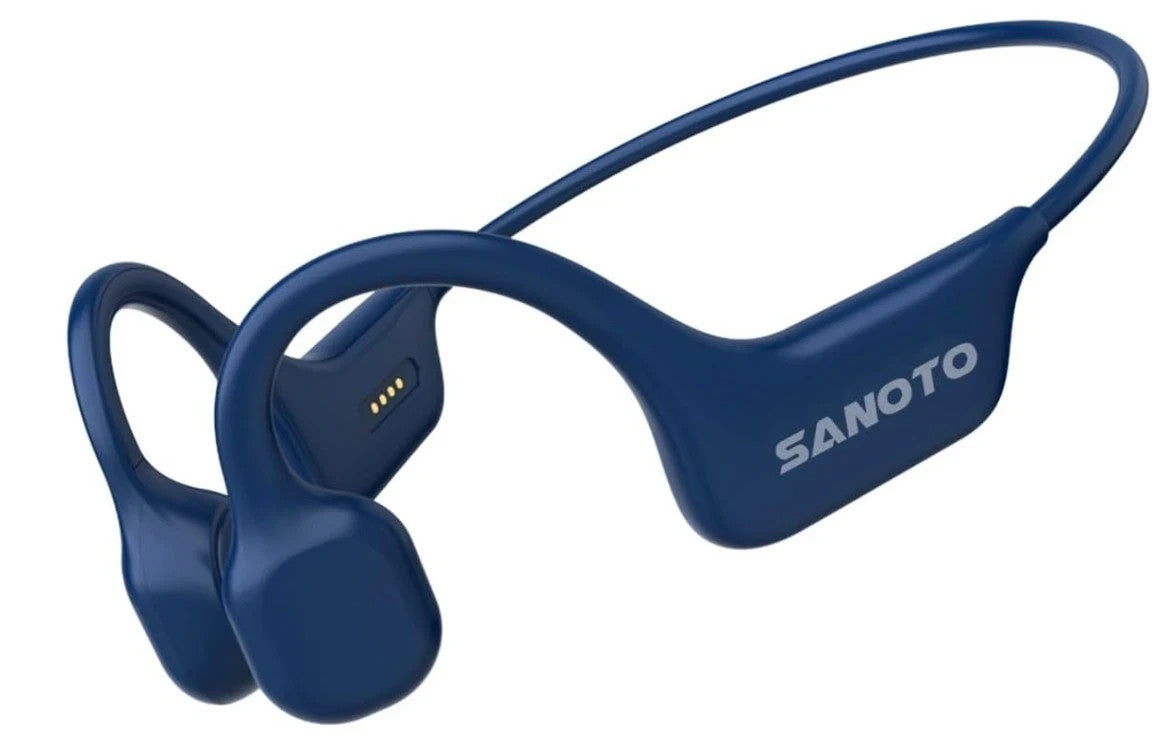 SANOTO DG08 Bone Conduction Headphones Open Ear Bluetooth Sports Headphones Blue