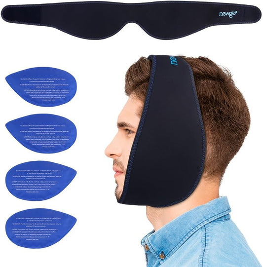 Newgo - Toothaches Cold Therapy - Hands Free Gel Wrap