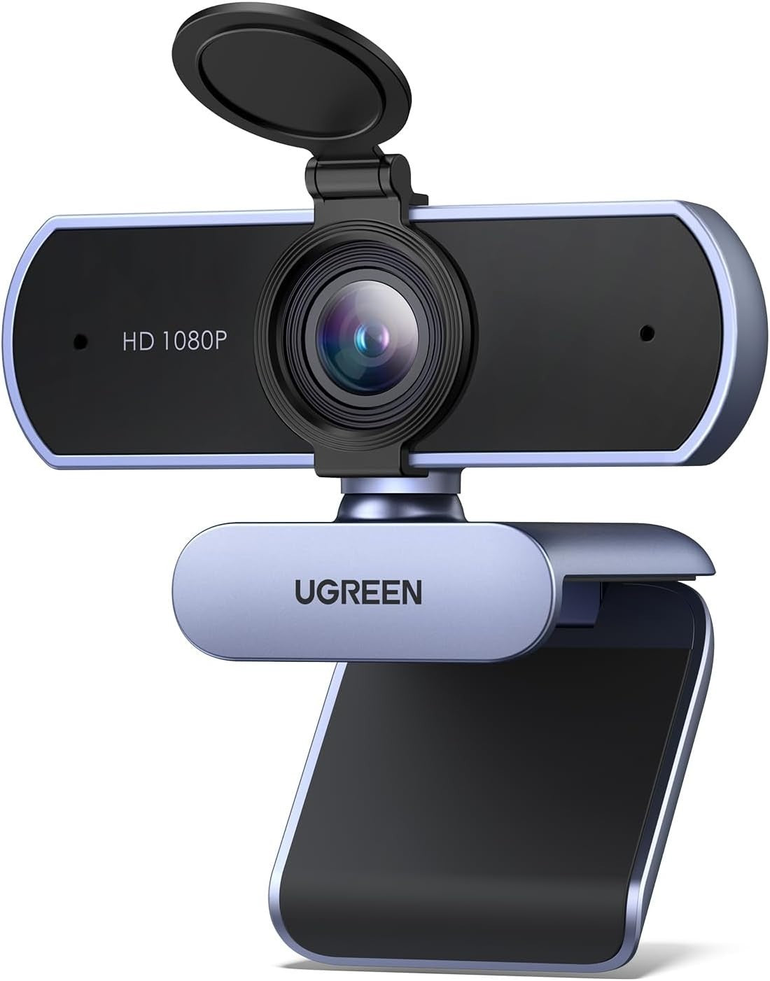 UGREEN USB Webcam, Full HD 1080P/30fps Webcam for PC, Webcam with Microphone