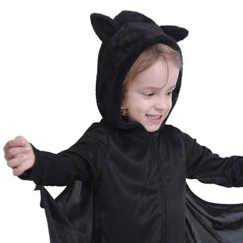 Halloween Kids Bat Wing Costume Boys Girls Child Vampire Fancy Dress Cosplay UK