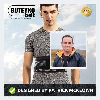 Buteyko Belt - Large - Asthma Relief, Sleep Apnea, Snoring, Breathing | Breath