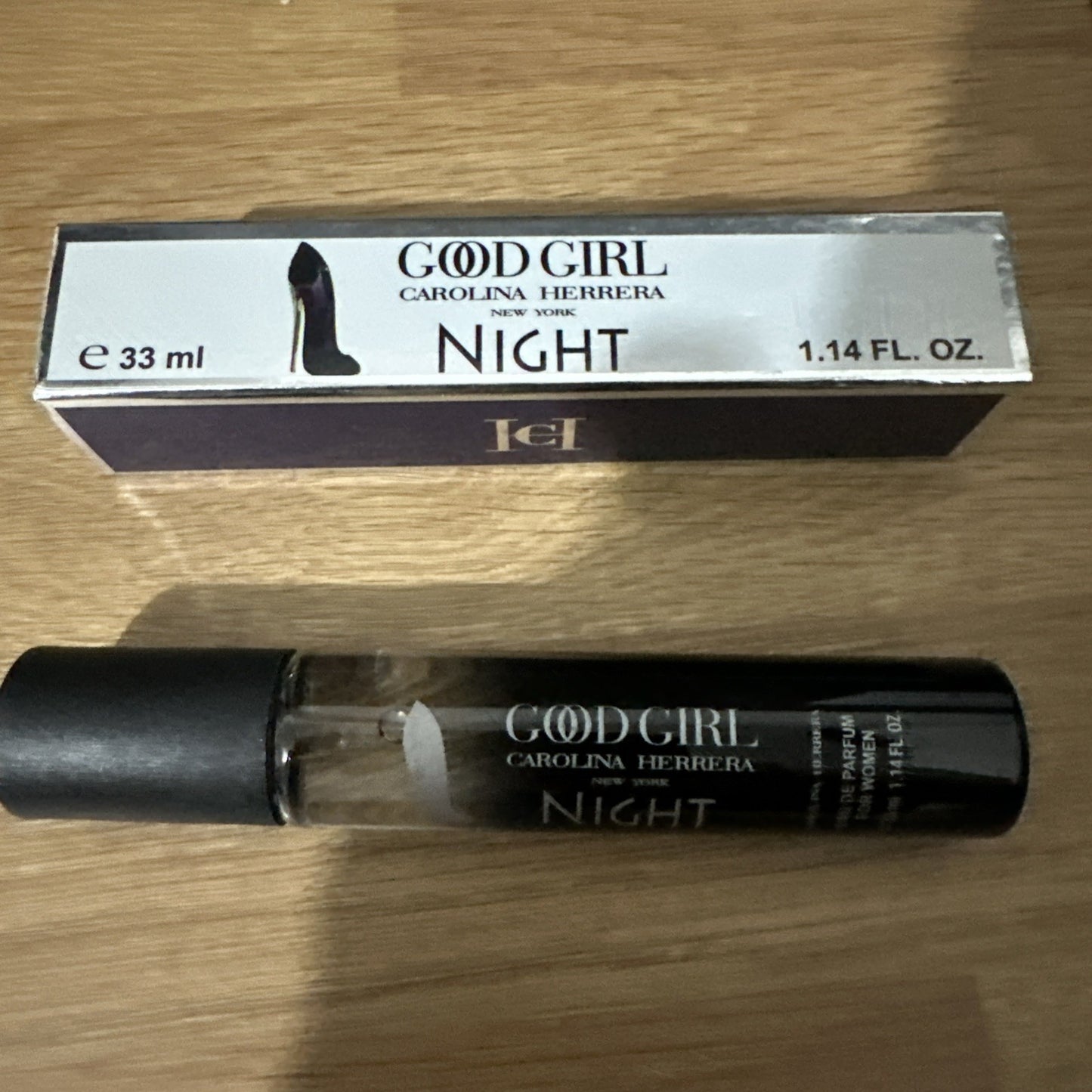 Carolina Herrera Good Girl Night Eau de Parfum Travel Size 33ml - Brand New