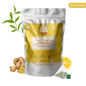 Lemon Ginger Green Tea Bags - 50 Pyramid Tea Bags | Low Caffeine, Non-GMO, Glute