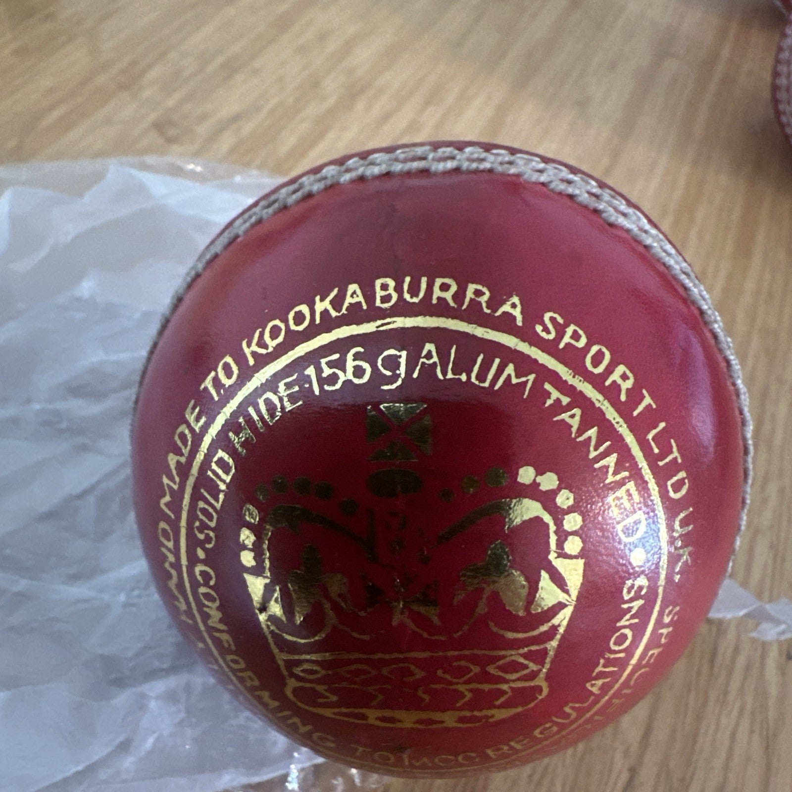 Kookaburra Cricket Ball Red Super Match 115 A 156g - New