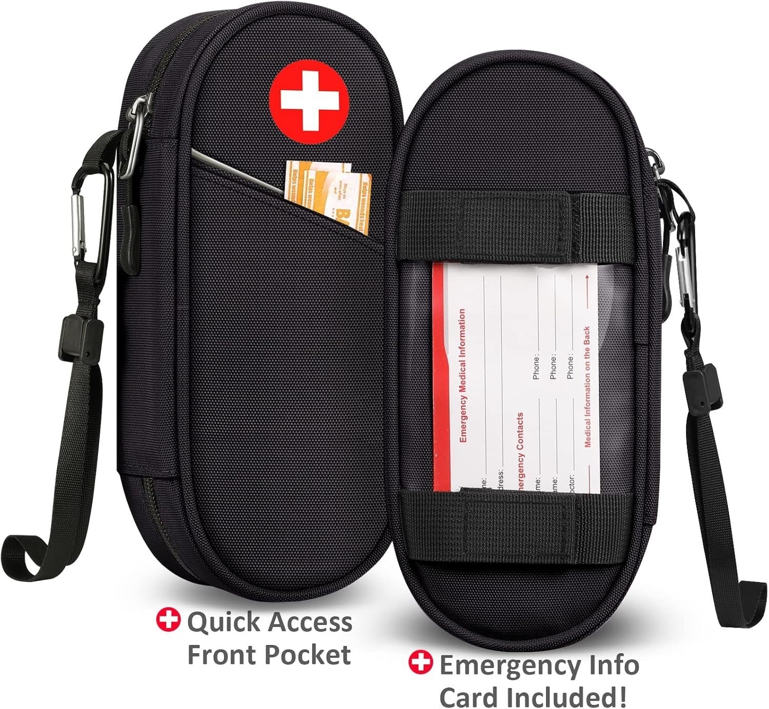 SITHON EpiPen Medical Carrying Case Insulated, Travel Medication - All Colours