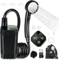 Portable Shower Camp Shower Camping Outdoor Shower Pump Electric Rechargeable UK