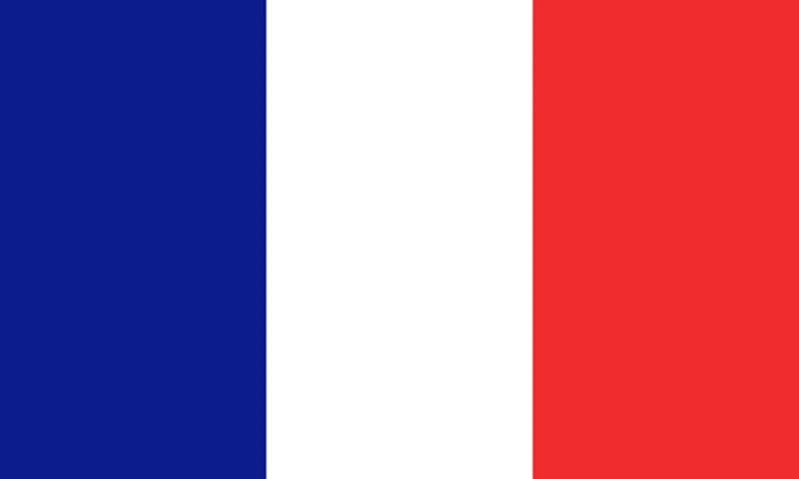 France National Polyester Flag Rugby Football French Olympics - 5ft x 3ft