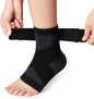 Avidda Ankle Support Brace Size S (1 Pack) - Adjustable Compression Sleeve for P