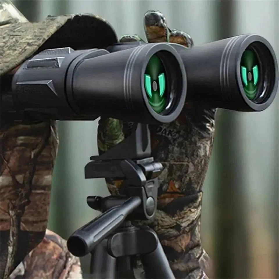 50000M German Military 20X50 Zoom HD BAK4-Prism Powerful Binoculars Long Range