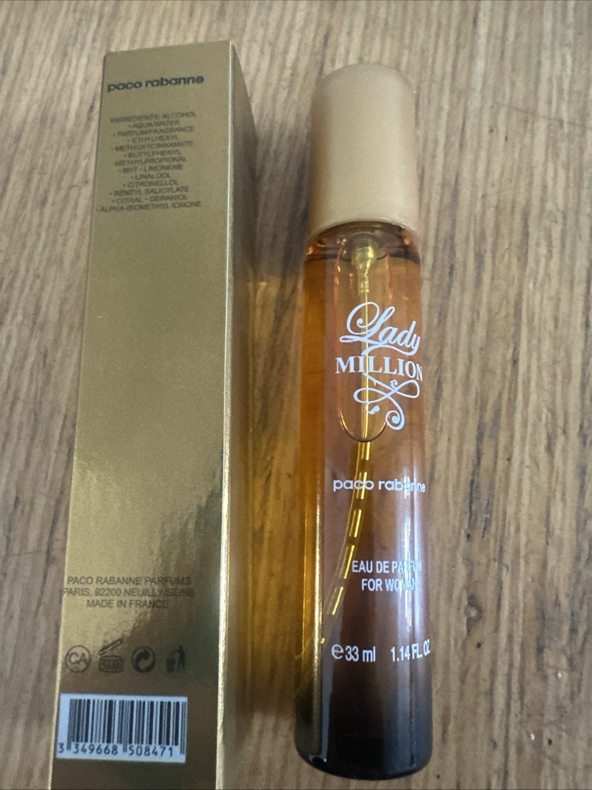 Women’s perfume lady million pacco rabanne 33ml