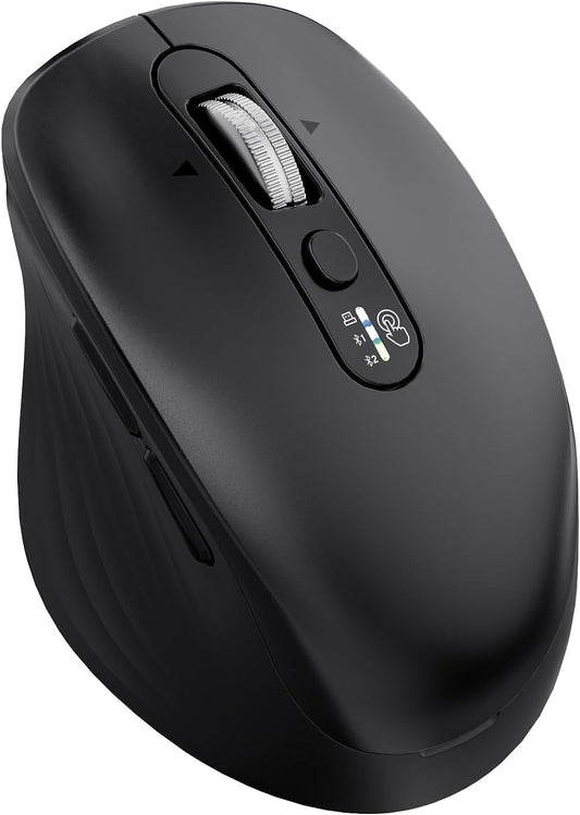 INFINMIND Wireless Bluetooth Mouse Multi-Device Rechargeable Ergonomic