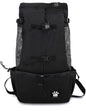 Small Dog Carrier Bag with Drawstring Head Out Design, Ventilated Pet Backpack