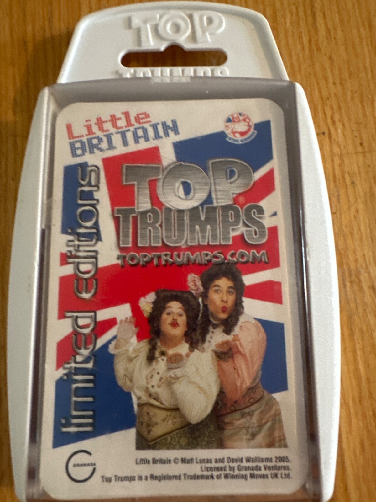 Little Britain - Series 1 & 2 DVD Plus Top Trump Cards