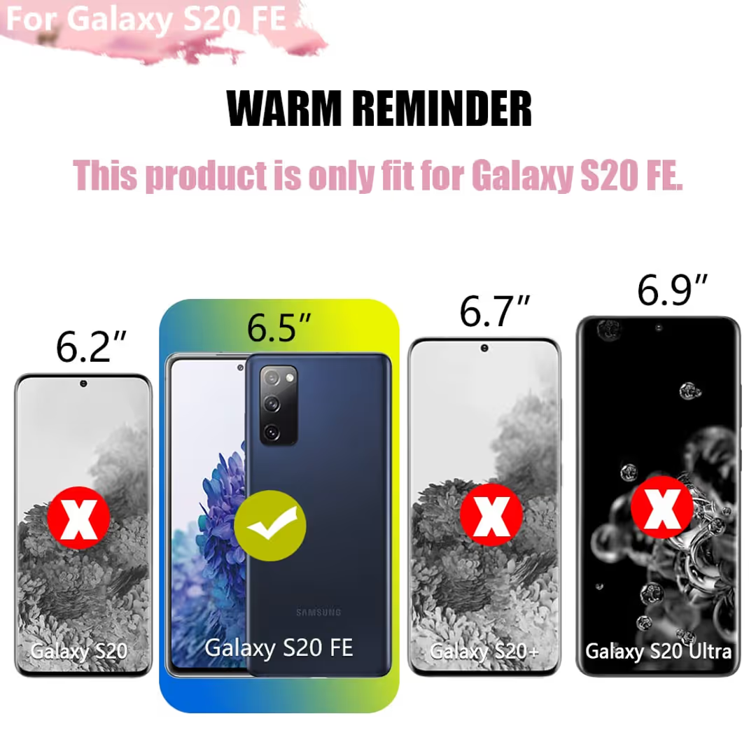 For Samsung Galaxy S20 FE 5G Battery Charger Case Power Bank