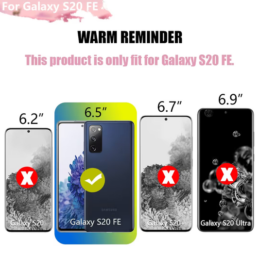 For Samsung Galaxy S20 FE 5G Battery Charger Case Power Bank