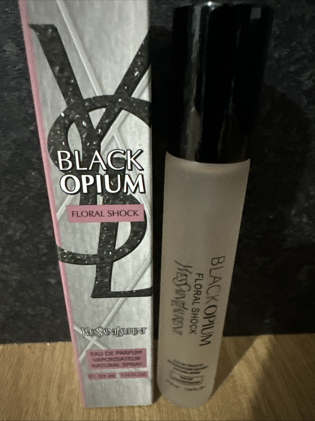 YSL BLACK OPIUM FLORAL SHOCK EAU DE PARFUM 33ml SPRAY - Travel Size