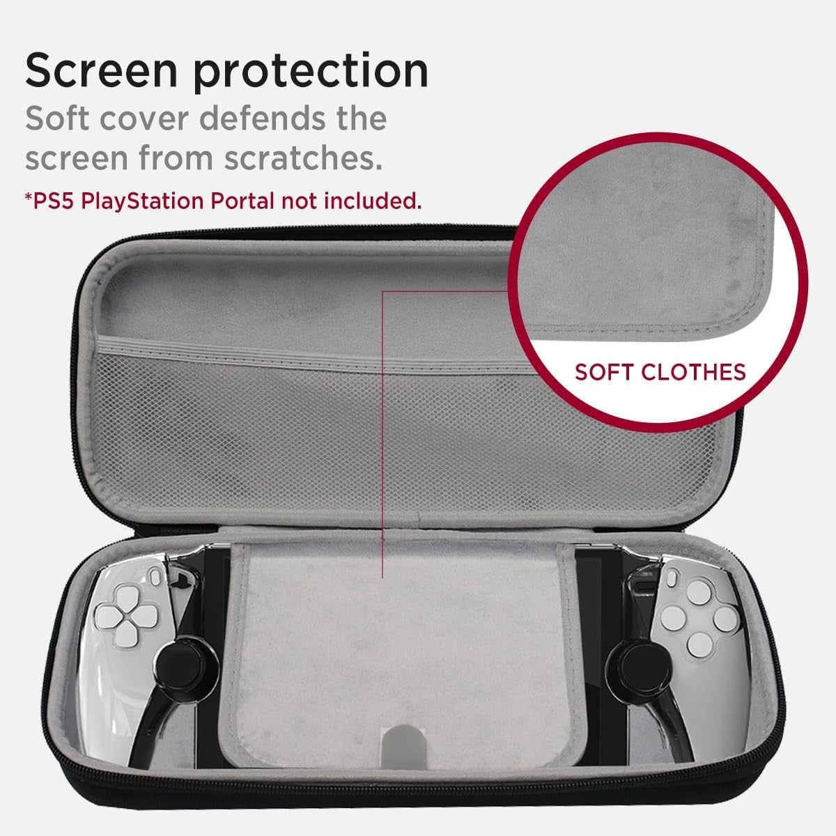 for Playstation Portal PS Portal Hard Protective Carry Storage Case Cover Pouch