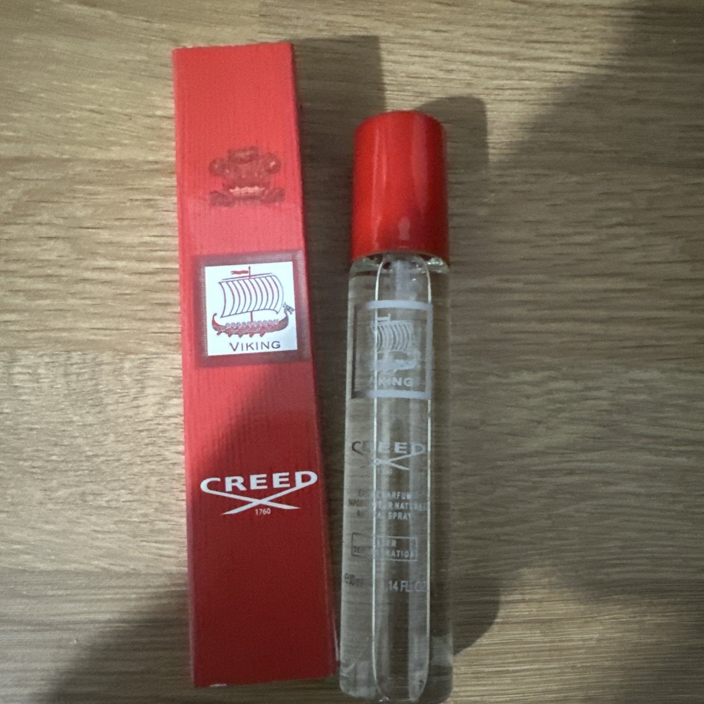 Creed Viking Eau De Toilette Spray Travel Size new Boxed edt 33ml Travel Size