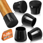 Chair Floor Leg Protectors (20-30MM) 28PCS, BAIPOK Silicon Chair Leg Caps