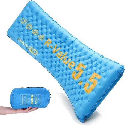 Trekology R5 Insulated Sleeping Mat - SGS-Certified 5.5 Winter Camping