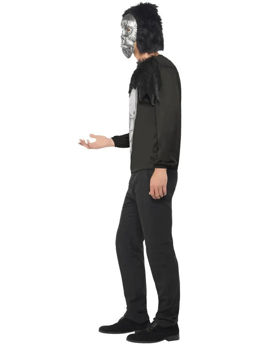Classic Comedy Deluxe Gorilla Ape King Kong Stag Fancy Dress Costume Size Medium