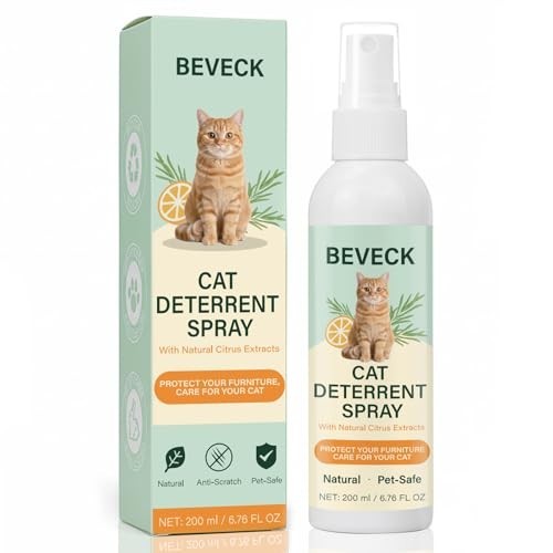 Cat Scratch Repellent Spray 200 ml - Natural Behaviour Training, Safe for Pets