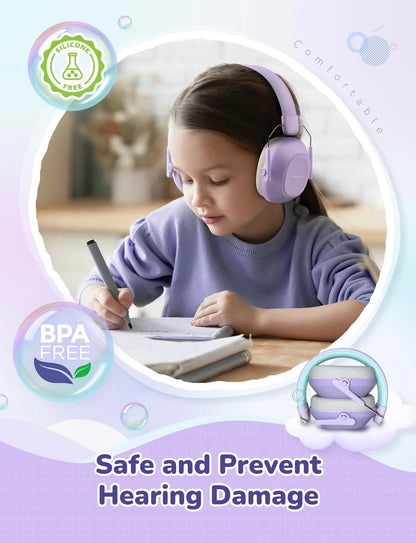 iClever Ear Defenders Children SNR 29dB Safety Noise Reduction Ear Protectors
