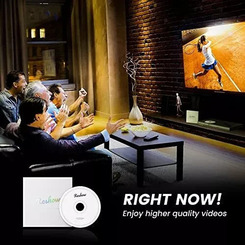 Reshow CD Player Cleaner, Laser Lens Cleaning Disc Cleaning