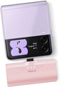 iWALK USB C Power Bank, 4500mAh Portable Charger Battery Pack - Pink