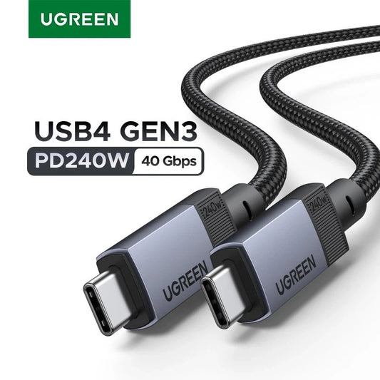 UGREEN 240W USB4 Gen3 Ultra Fast Charging Cable For MacBook Pro