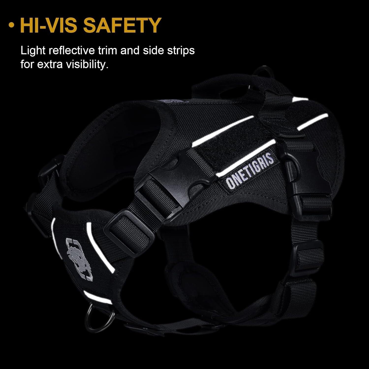 OneTigris Dog Harness No-Pull Nighttime Walk  - Small - RRP £29.99