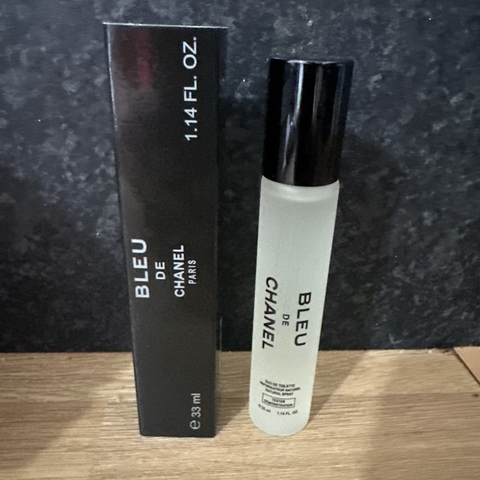 Bleu De Chanel Paris Eau De Parfum 33ml Travel Size Spray Iconic Mens Fragrance