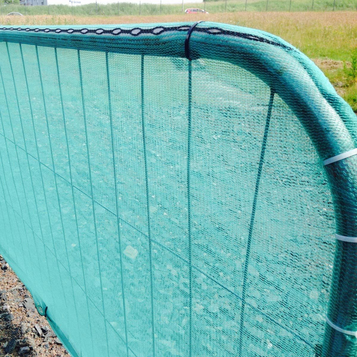 Green Debris Scaffold Windbreak Shade Garden Allotment Netting Fence - 2m x 10m