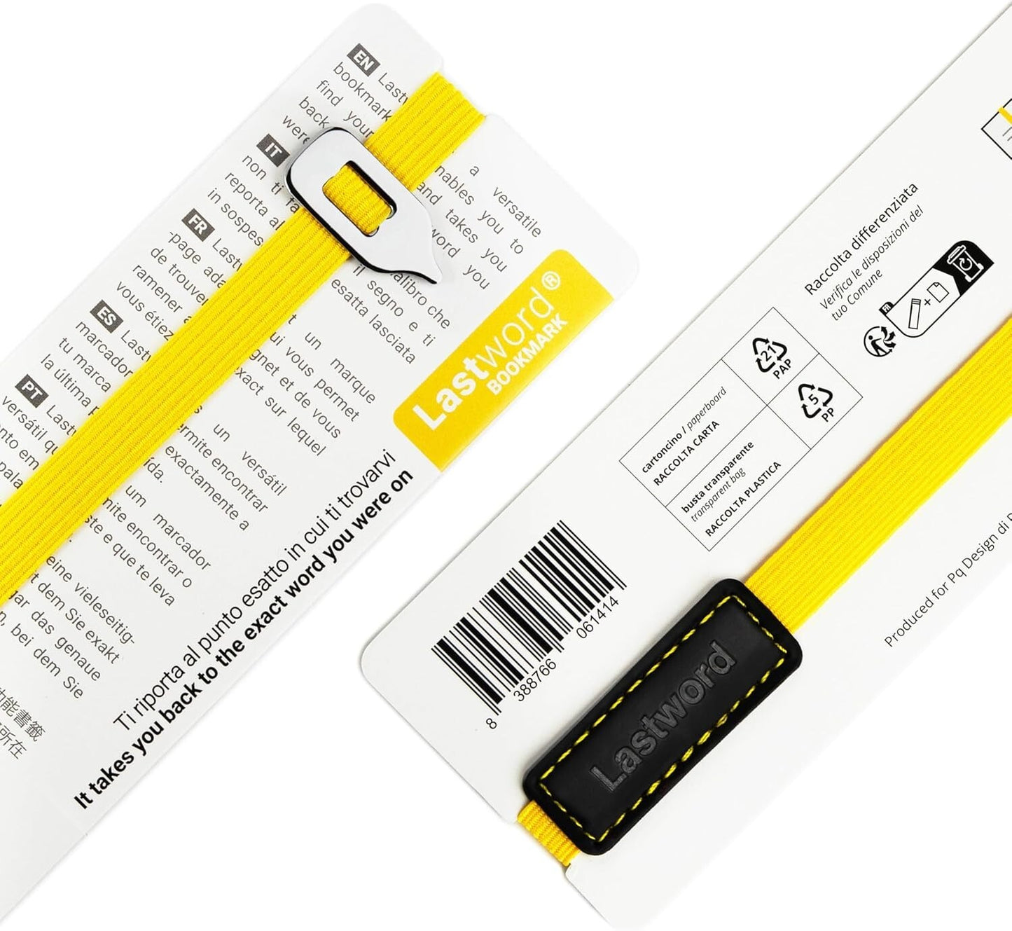 Lastword Bookmarks - Elastic Bookmark Perfect for Any Book, Office - Bookmarks