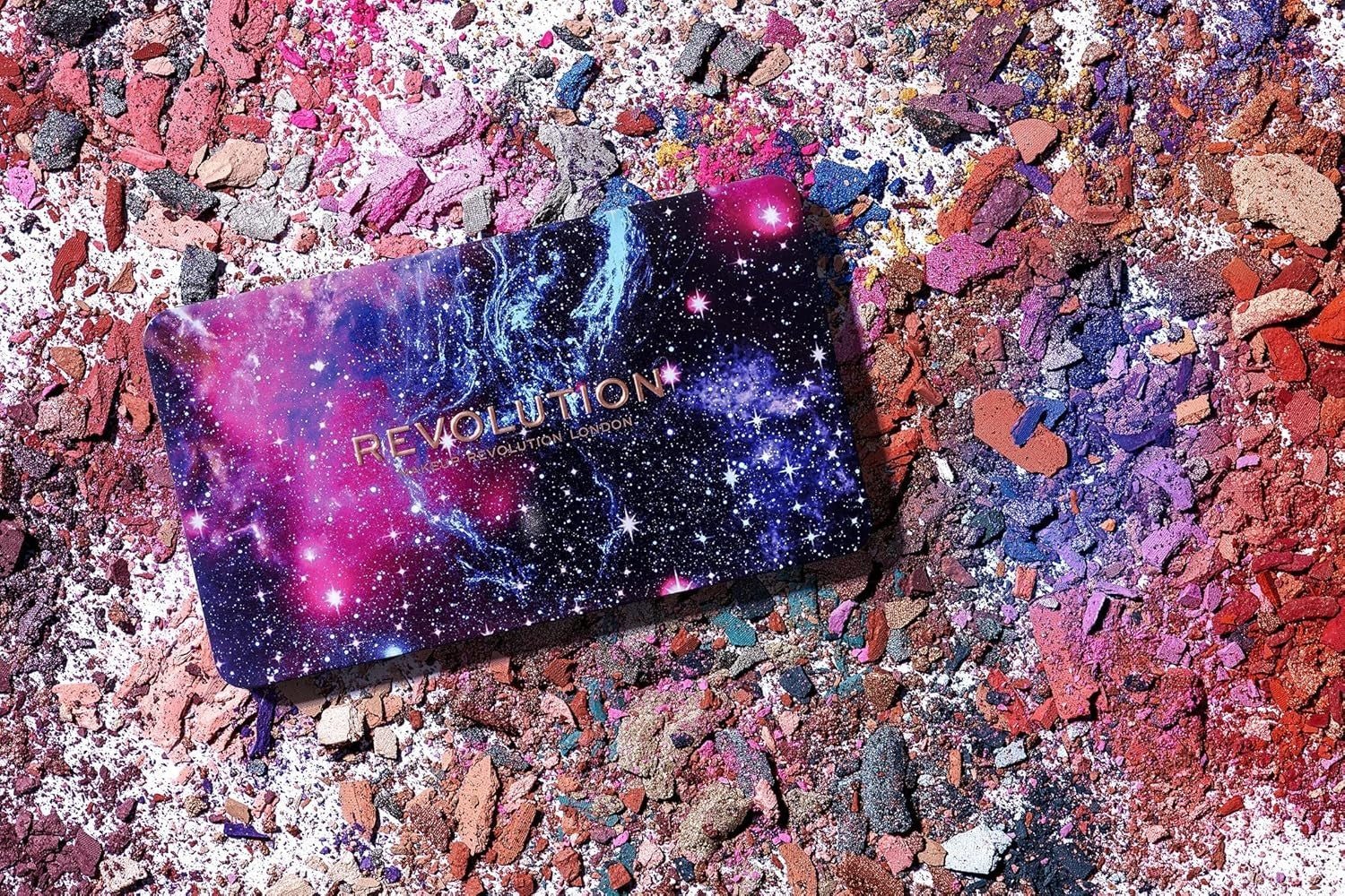 REVOLUTION FOREVER FLAWLESS 18 SHADES EYESHADOW PALETTE - CONSTELLATION