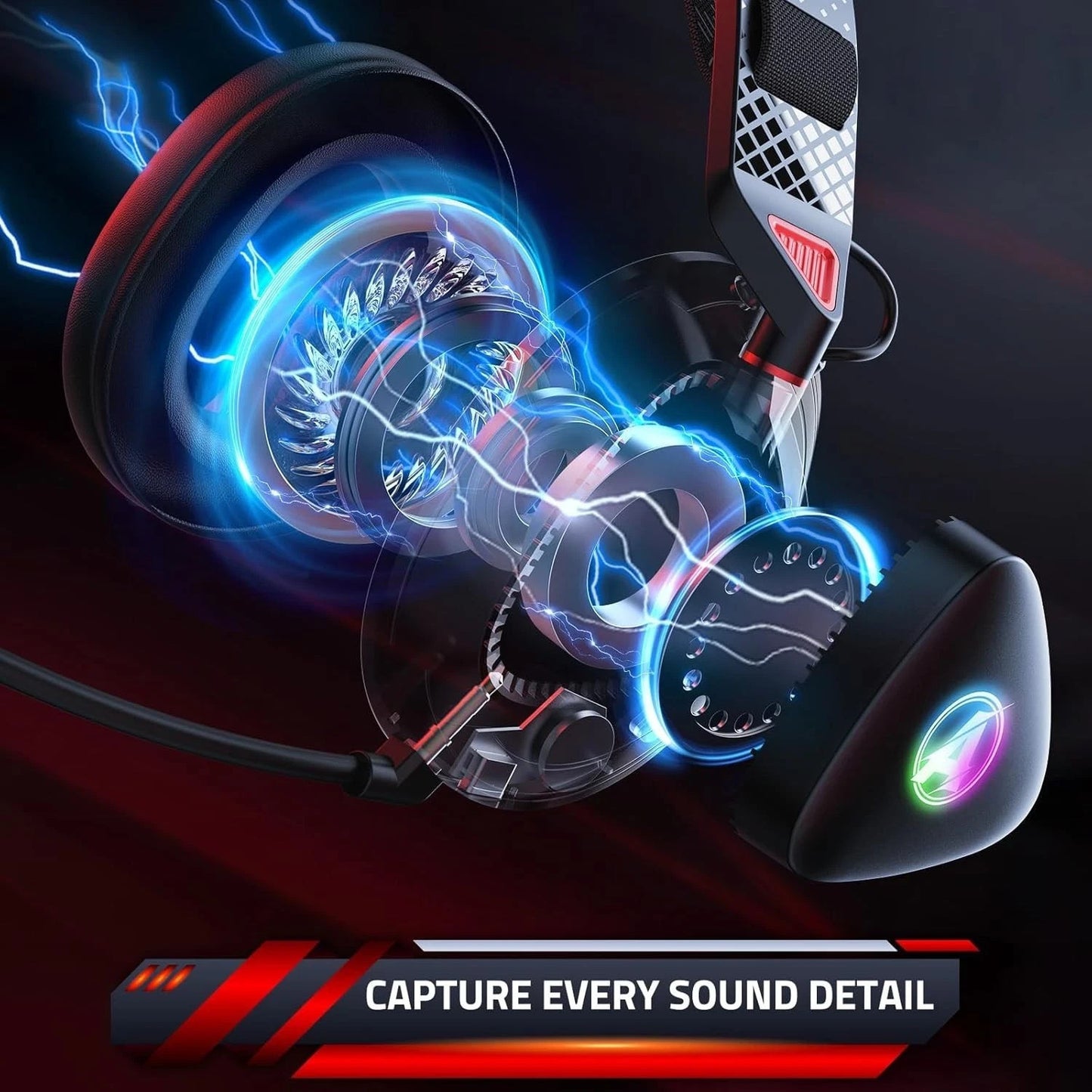 Wireless Gaming Headset with Microphone for PS5 PS4 Switch PC Awinnasey PH3