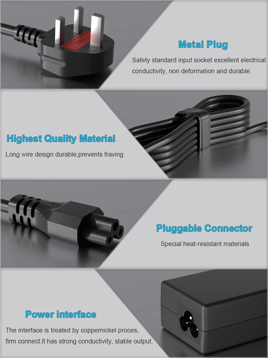 19V Charger Compatible with Dynabook Satellite Pro C40 C50 C40-H C40-G C40-J C50