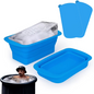 Ice Cube Mould for Making Huge Ice Cubes - Ice Baths, Chilled Coolers - 4 Pack