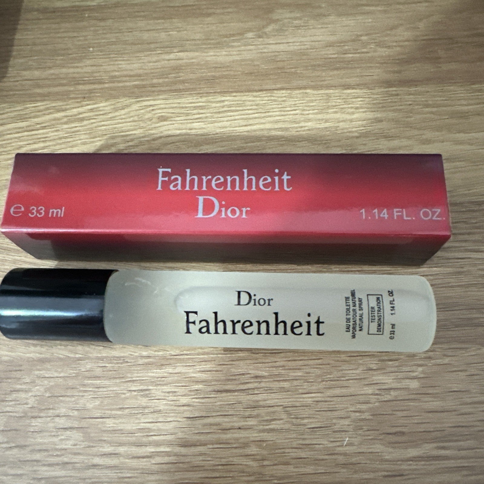Dior Fahrenheit Eau De Toilette Travel Size New 33ml