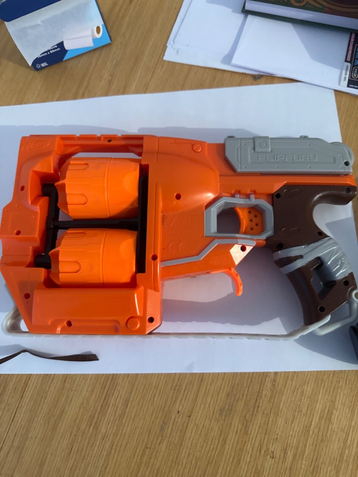 NERF Zombie Strike Flipfury Soft Dart Blaster